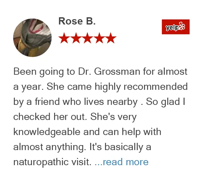 Yelp review for Chiropractic Chicago by Rose B