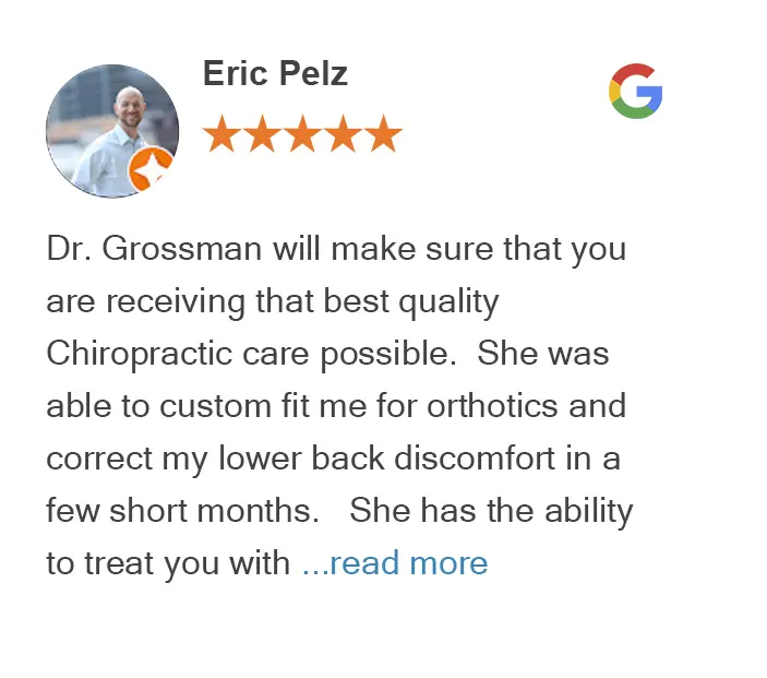 Google review for Chiropractic Chicago by Eric